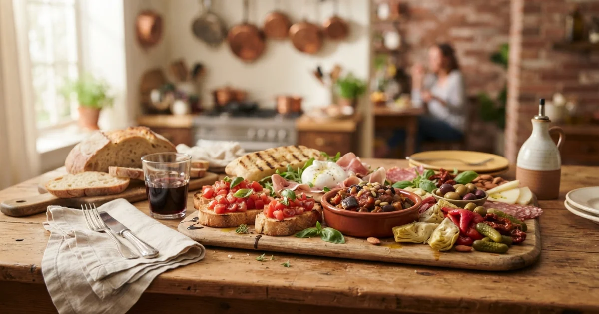 Antipasti italianos: entradas simples para abrir uma refeição com sabor