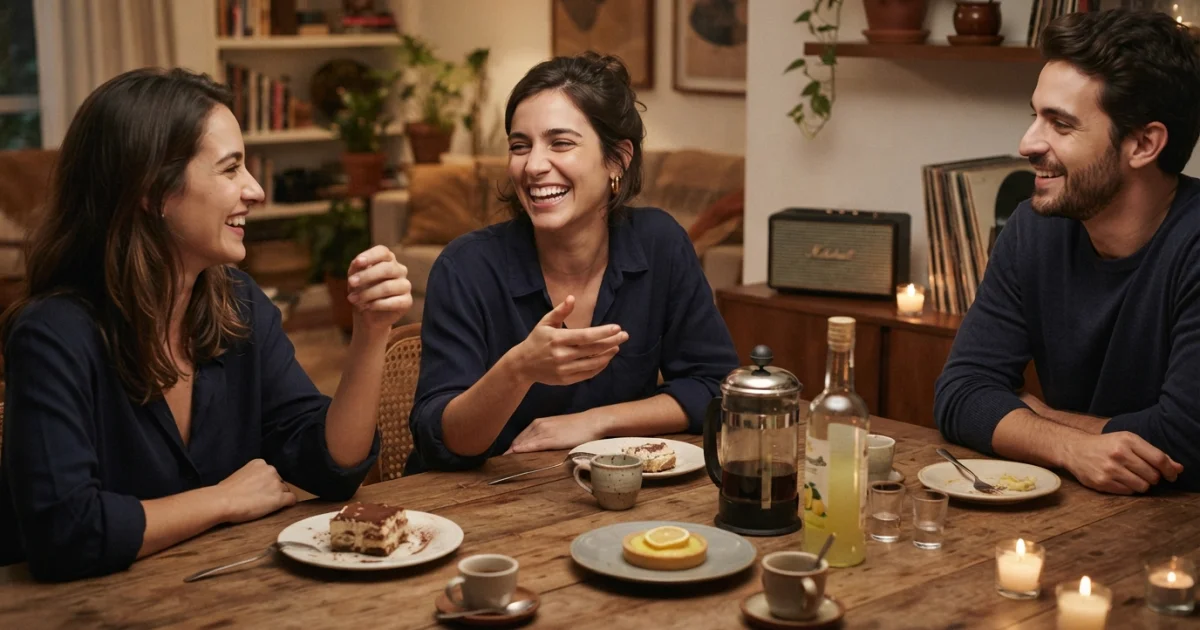 Depois do jantar à italiana: música, sobremesa, café e outras formas de prolongar a noite