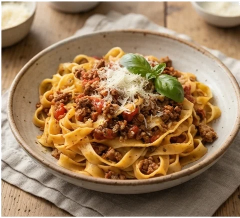 Diferenças entre o Ragù alla Bolognese e o molho de carne moída rápido