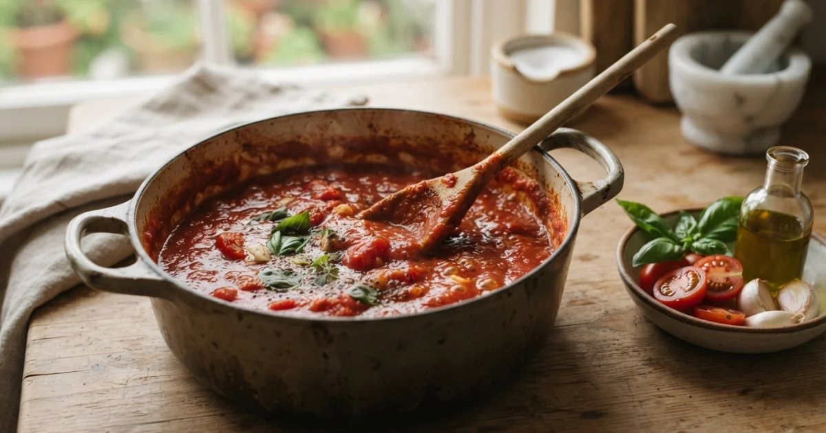 Molho de Tomate italiano: como preparar uma base simples e cheia de sabor