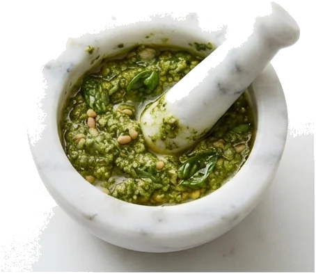 Molhos emulsificados e a base de azeite e ervas