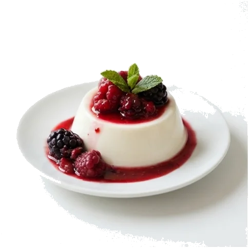 Panna cotta: a delicadeza do creme cozido