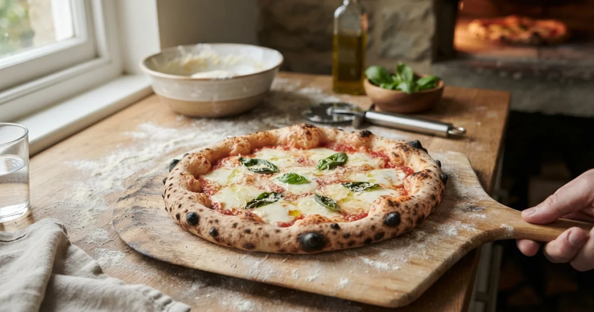 Pizzas italianas e caseiras: massa, forno, coberturas e equilíbrio