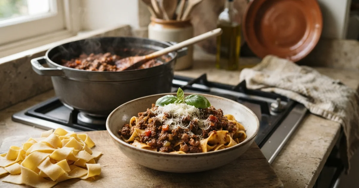 Ragù italiano: o que é e por que não é apenas molho de carne moída
