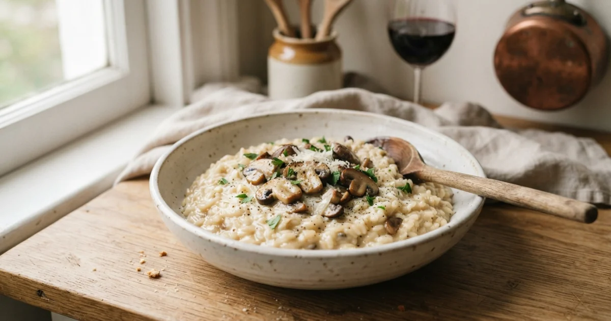 Risoto italiano: o que faz diferença entre arroz cremoso e arroz empapado