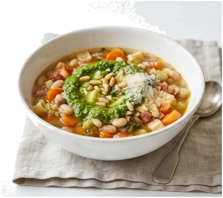 Variações regionais do minestrone na Itália